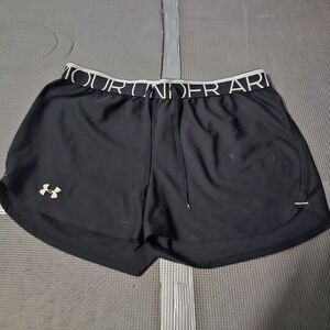 Black Under Armour Heat Gear Shorts